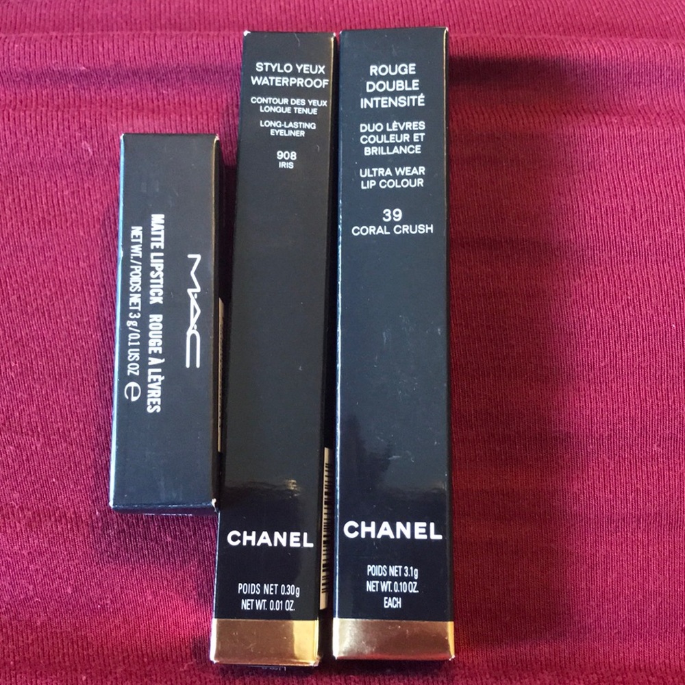 Makeup set . Chanel . And Mac
